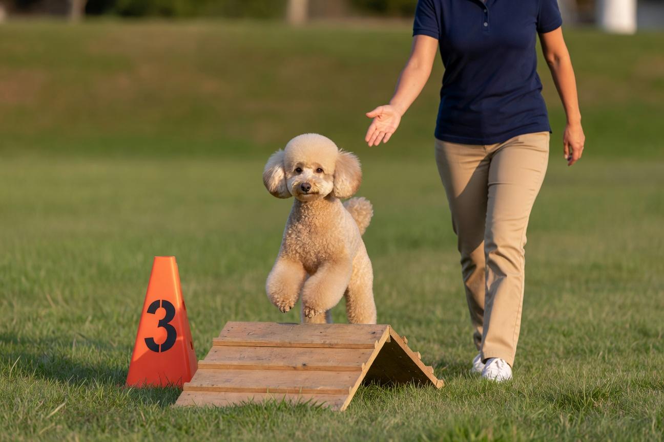 Rally obedience z pudlem: sport dla inteligentnej rasy