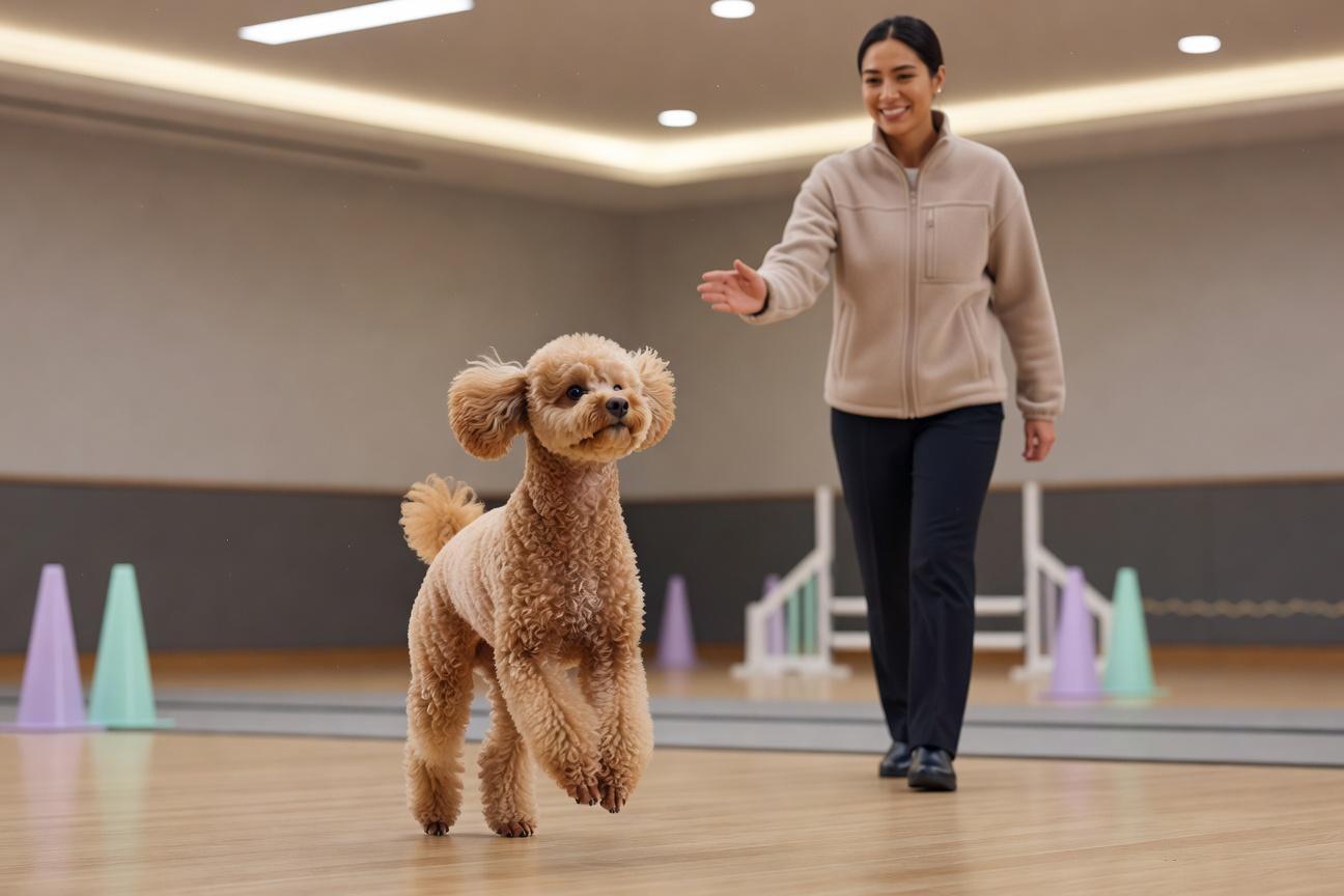 Rally obedience z pudlem: sport dla inteligentnej rasy